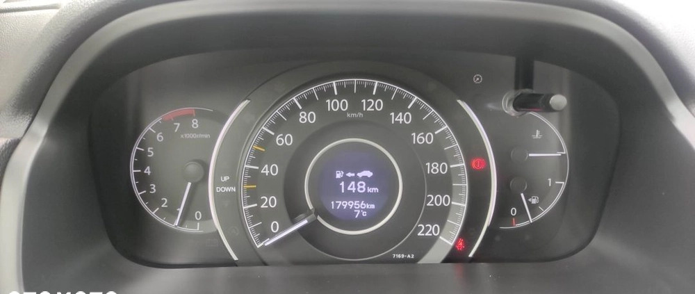 Honda CR-V cena 74500 przebieg: 179956, rok produkcji 2016 z Reszel małe 742